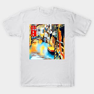 Colorful Venice Canal T-Shirt